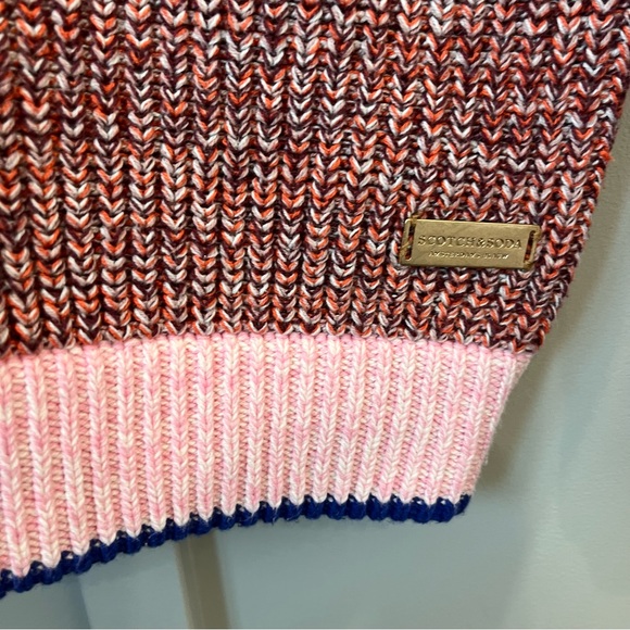 Scotch & Soda Blauw Crewneck sweater M - Picture 8 of 9